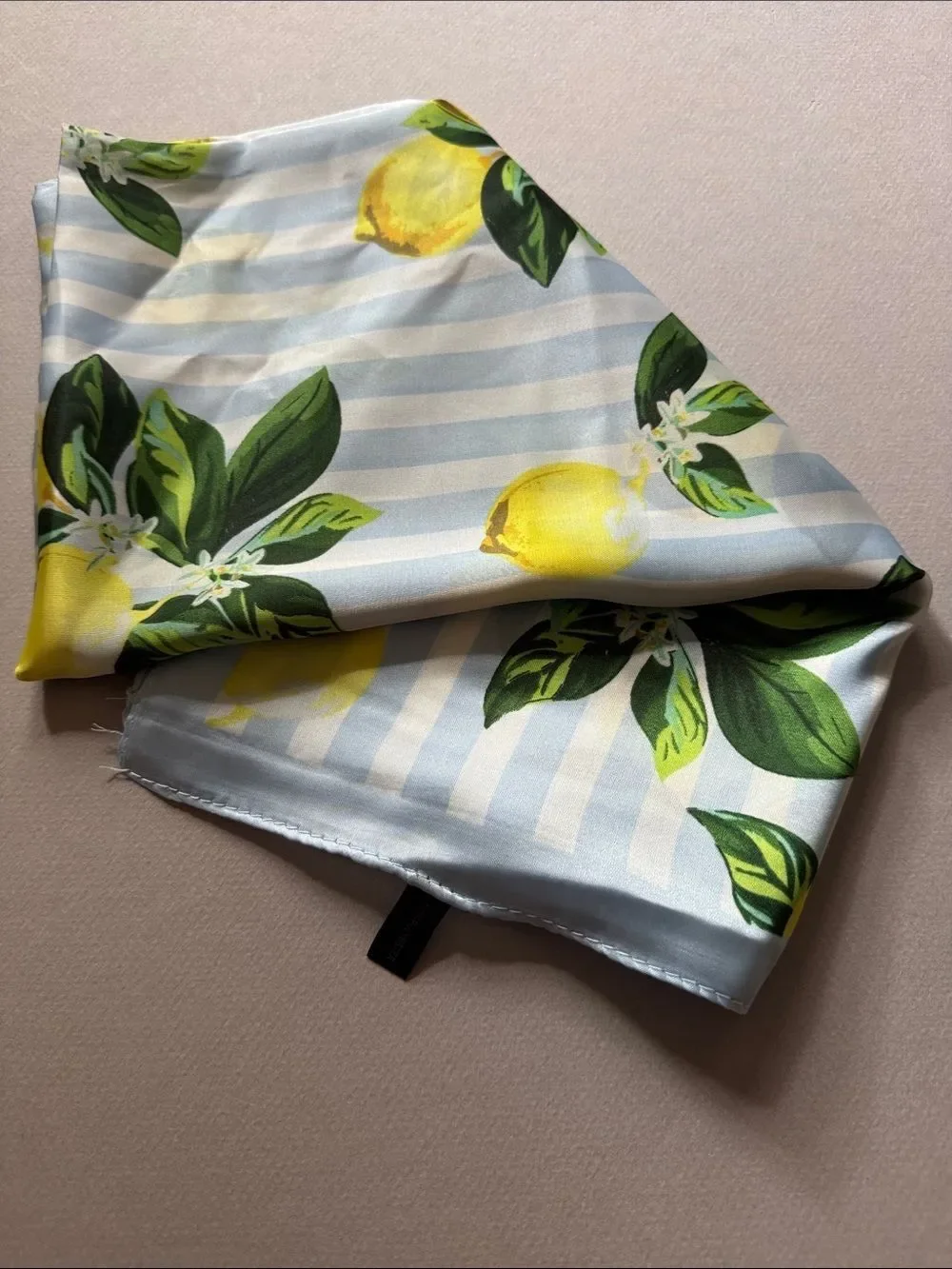 Lemon Print Scarf M812